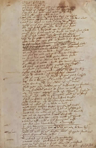 Shakespeare 4th Hand Thomas More Manuscript